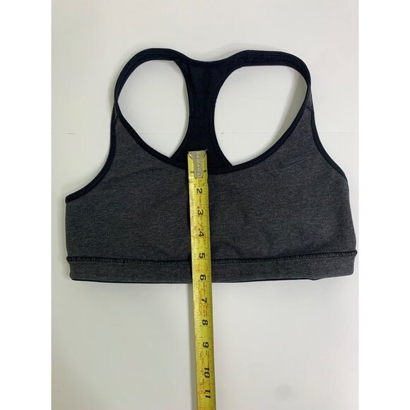 Nike Dry Fit Gray & Black Reversible Sports Bra Size Medium - Picture 9 of 10